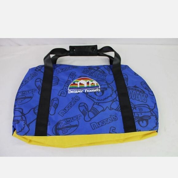 MITCHELL & NESS NBA HARDWOOD CLASSICS DENVER NUGGETS DUFFLE BAG NWOT - Picture 2 of 6